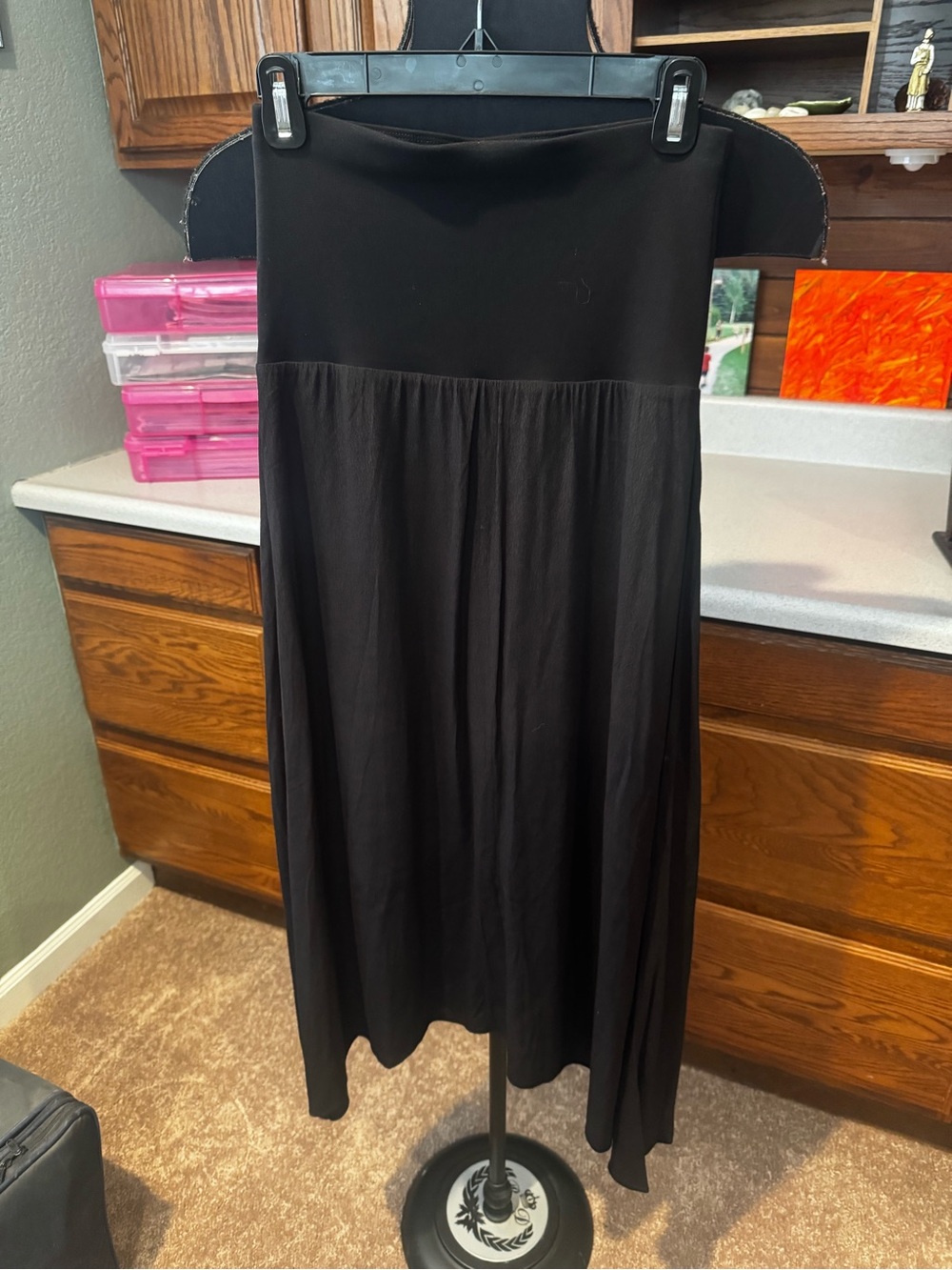 Cabi Black Midi Skirt
